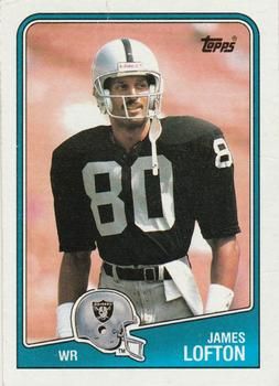 James Lofton 1988 Topps #329 Sports Card