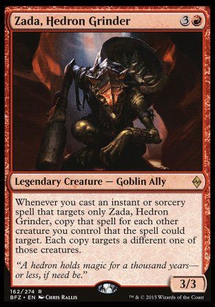 Zada, Hedron Grinder (Battle for Zendikar) Trading Card