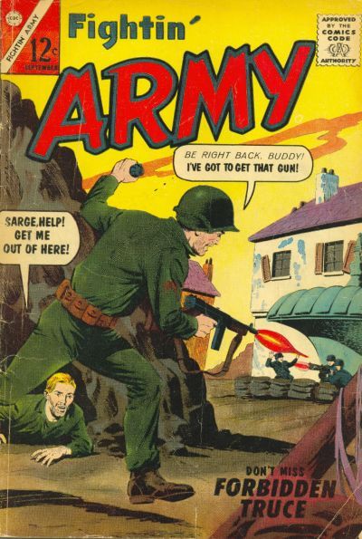 Fightin' Army #54 Comic