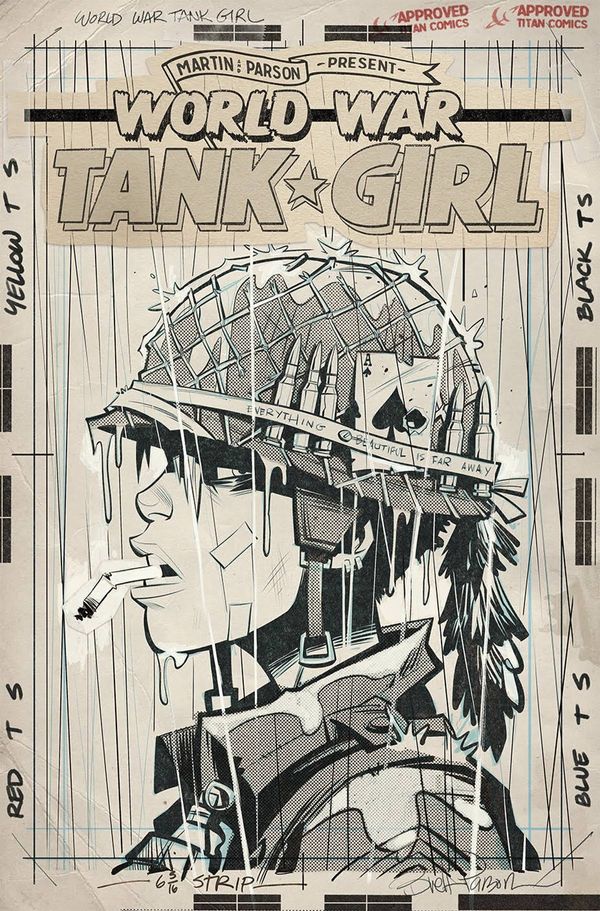 Tank Girl World War Tank Girl #4 (Cover C Parson)