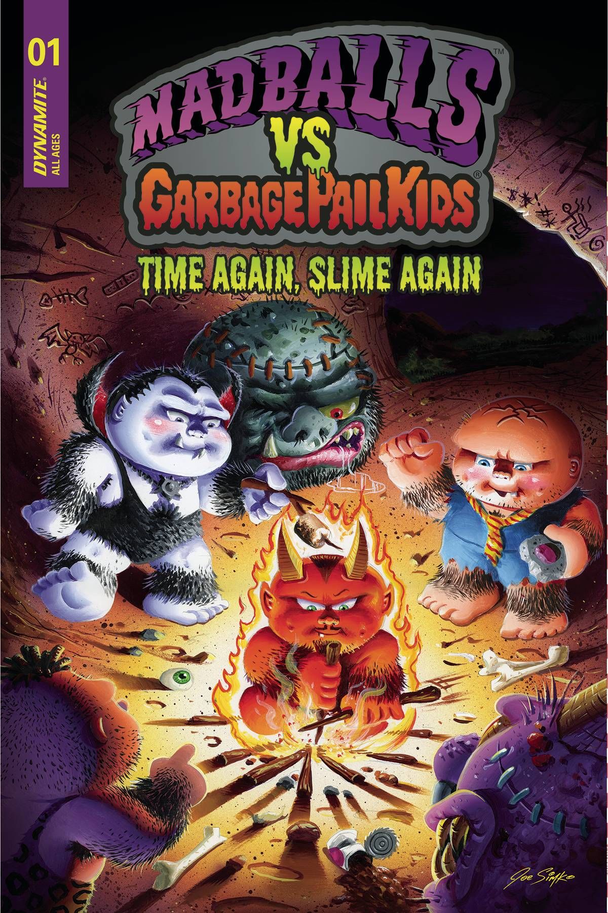 Madballs vs Garbage Pail Kids: Time Again, Slime Again Comic