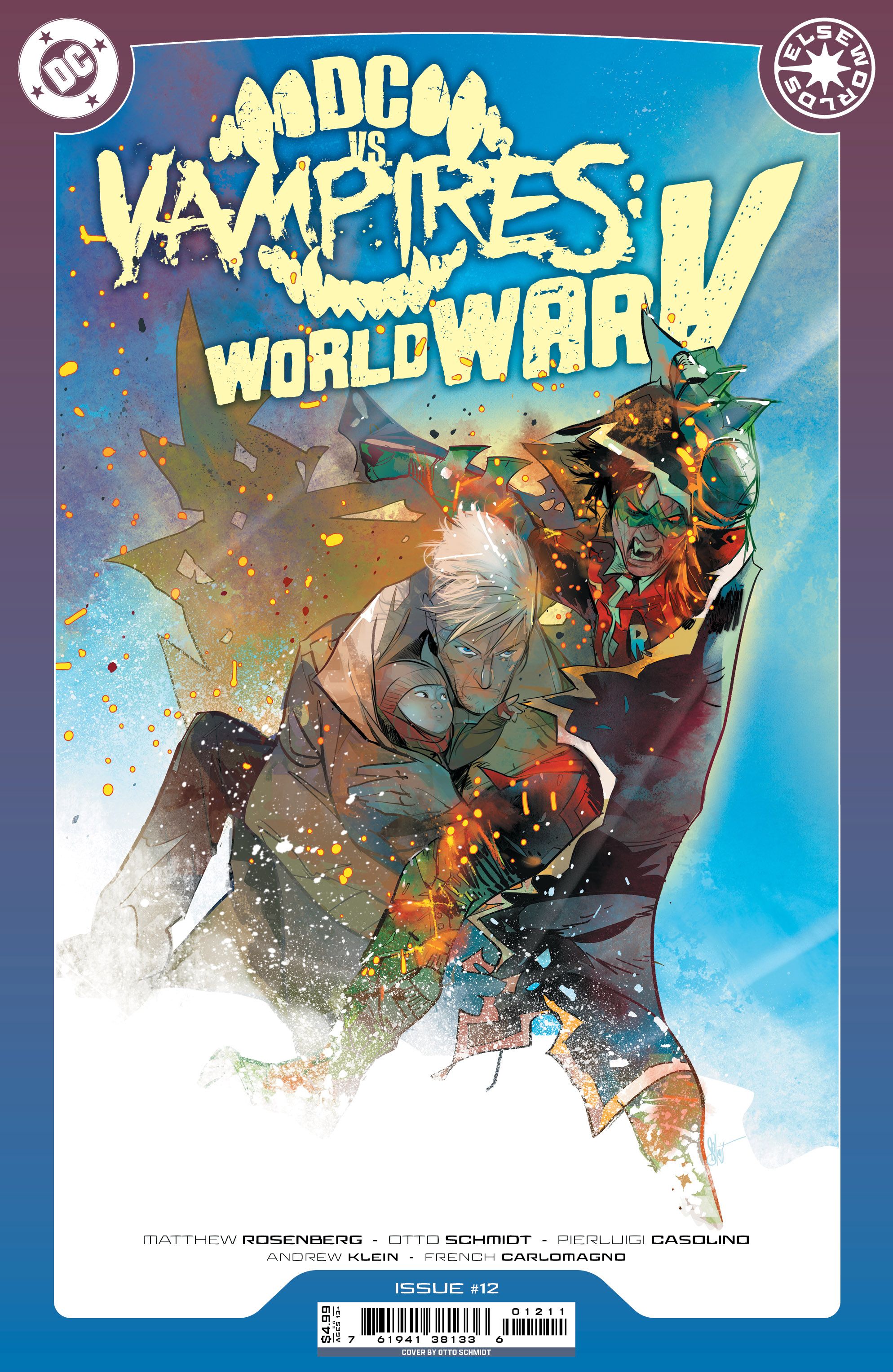 DC vs. Vampires: World War V #12 Comic