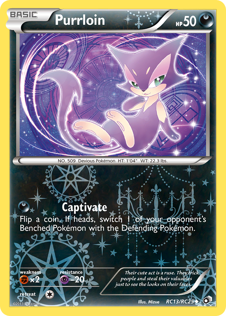 Purrloin (RC13) - Legendary Treasures Pokémon Card