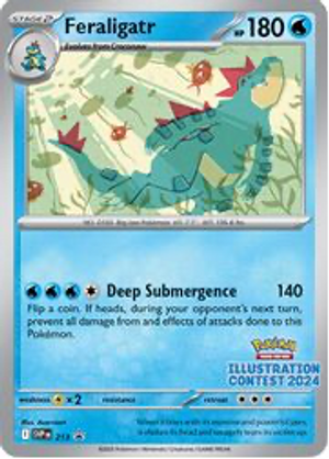 Feraligatr (213/165) - Scarlet & Violet Black Star Promos