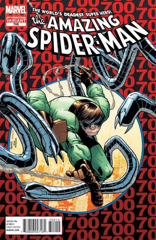 Amazing Spider-Man #700 (2nd Printing)