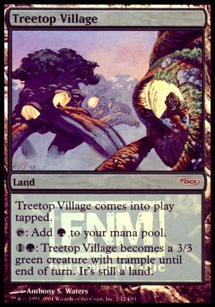 Treetop Village (FNM Promos) Trading Card