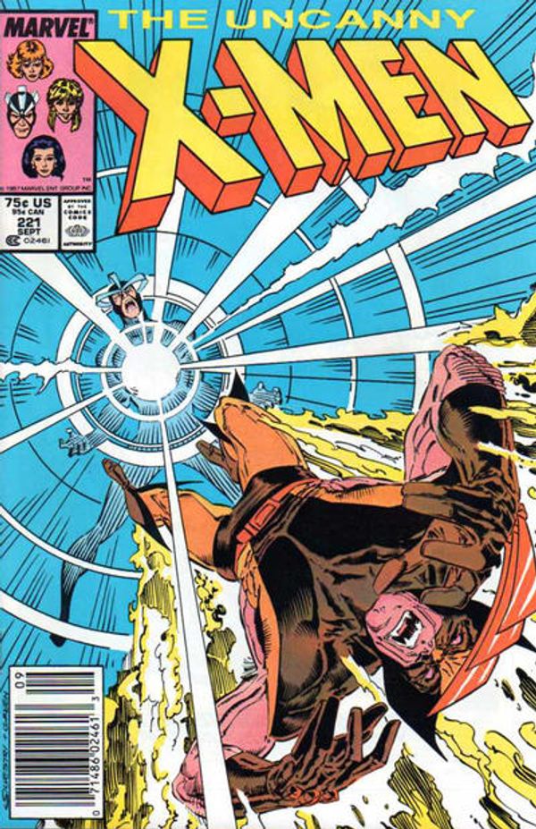 Uncanny X-Men #221 (Newsstand Edition)