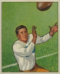 1950 Bowman Football Sports Card