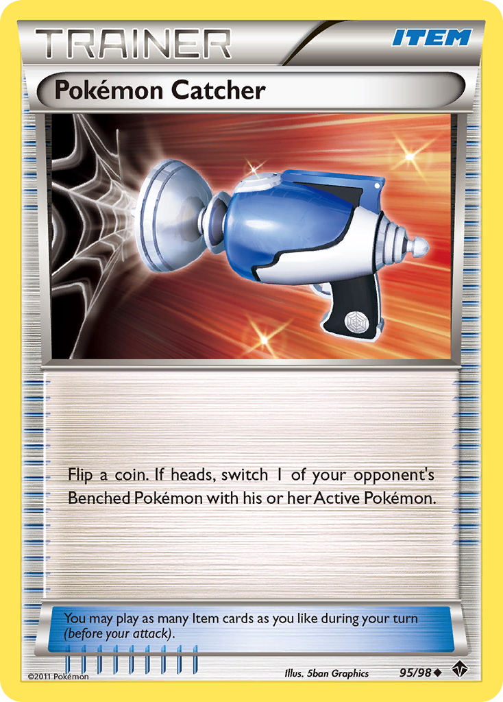 Pokémon Catcher (Trainer: Item) (95/98) - Emerging Powers Pokémon Card