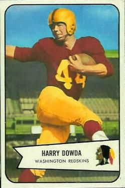 Harry Dowda 1954 Bowman #27 Sports Card