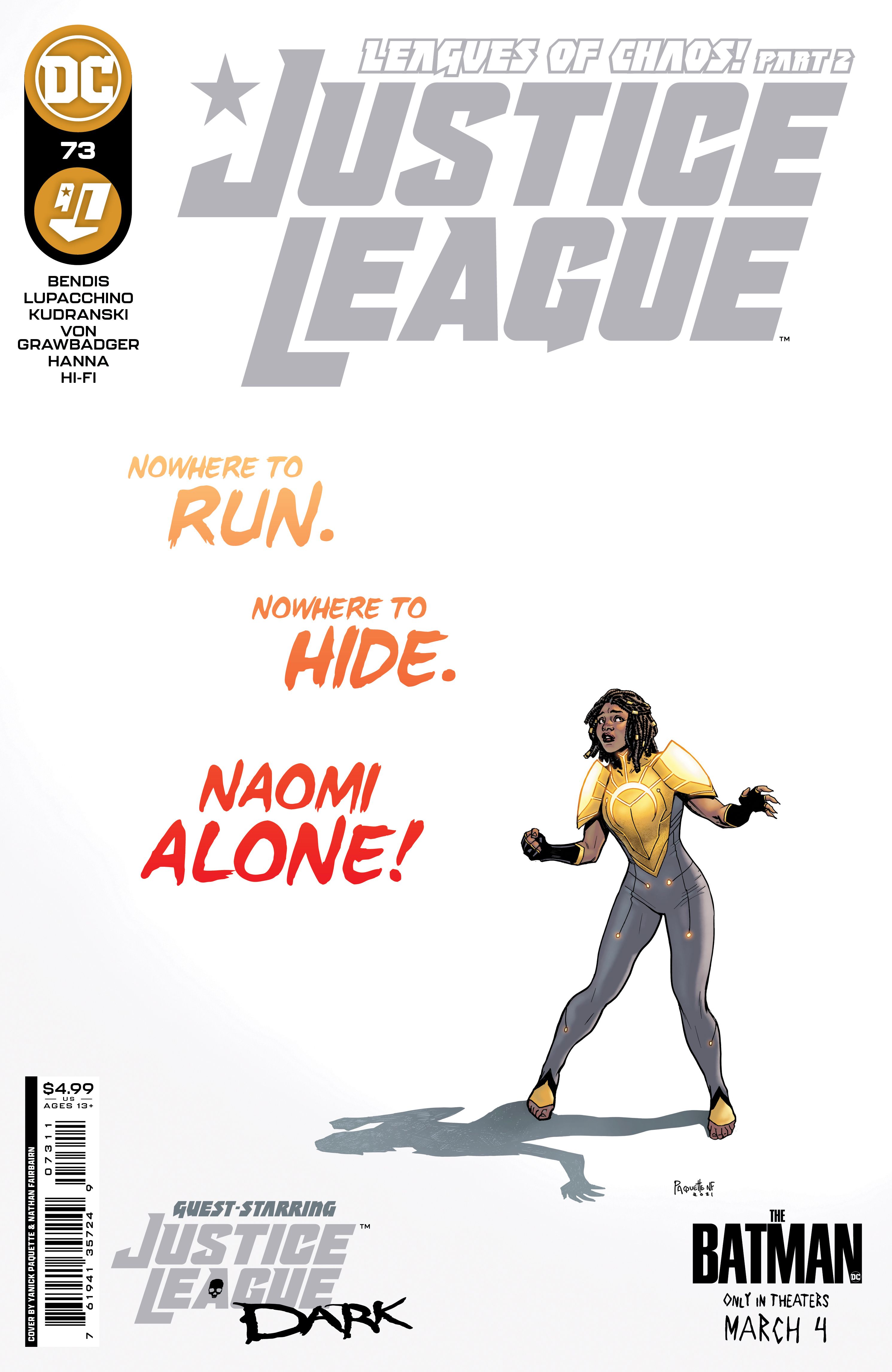 Justice League #73 Comic