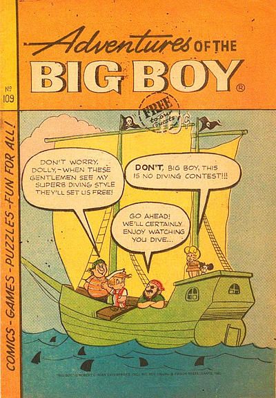 Adventures of Big Boy #109 [East] Comic