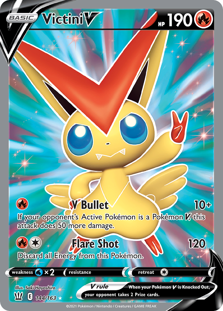 ictini V (144/163) - Battle Styles Pokémon Card