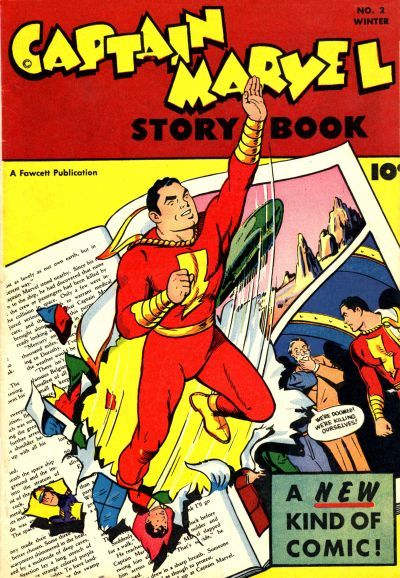 Captain Marvel Story Book #2 Comic
