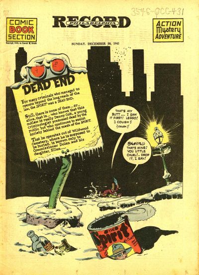 Spirit Section #12/30/1945 Comic