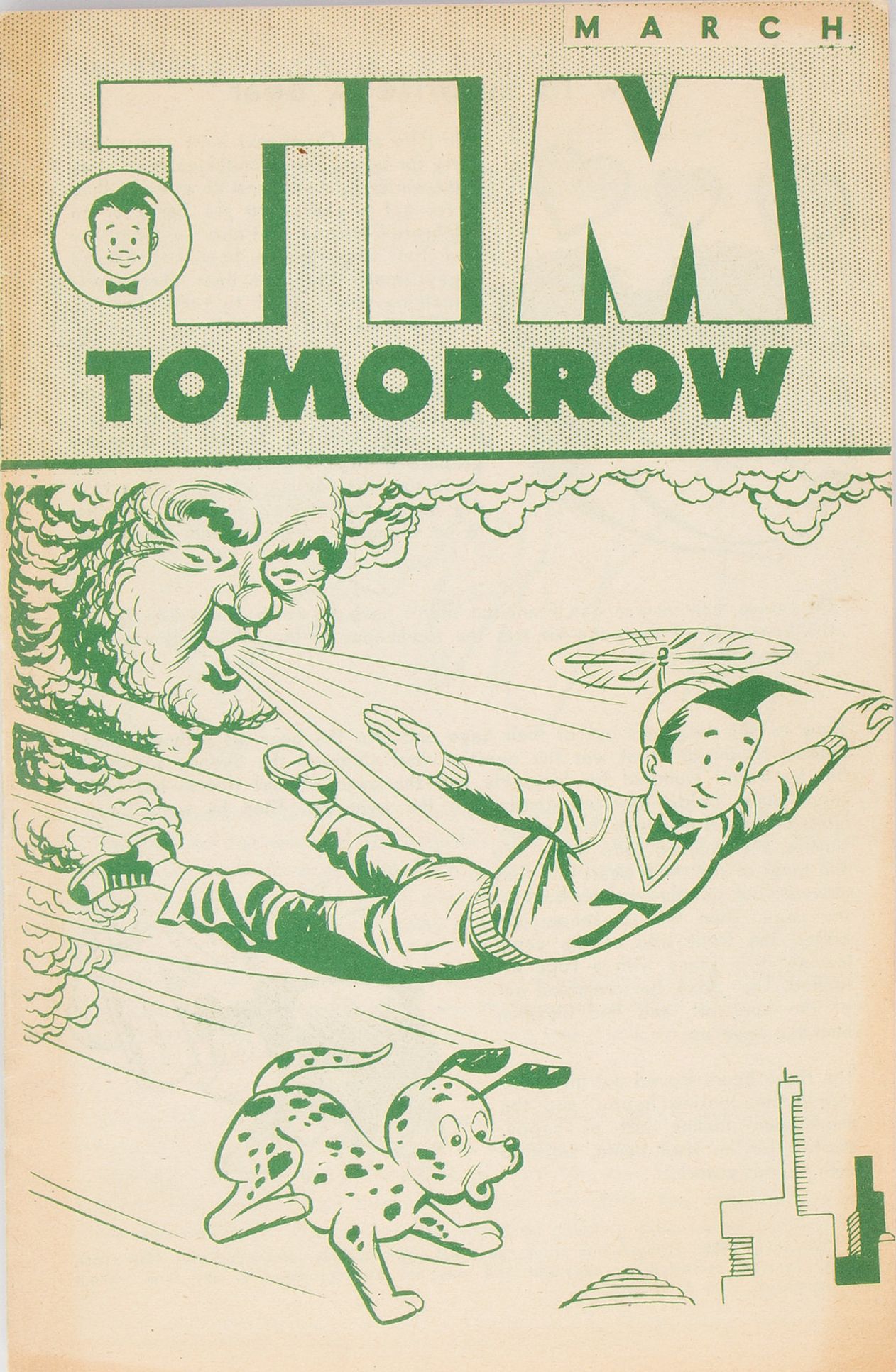 Tim Tomorrow Comic