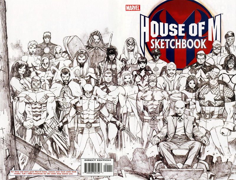 House of M Sketchbook Comic