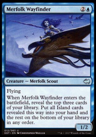 Merfolk Wayfinder (Merfolks vs. Goblins) Trading Card