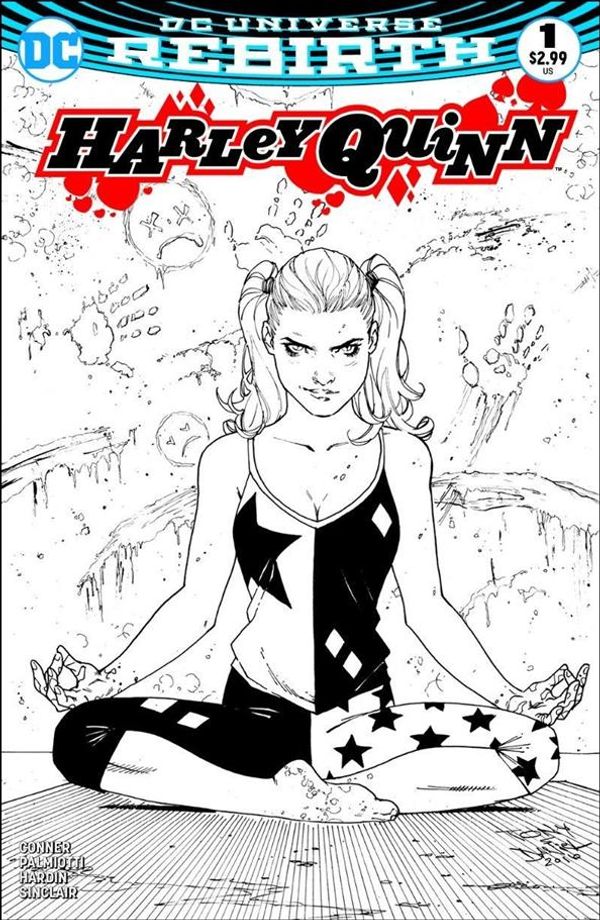 Harley Quinn #1 (Yesteryear Comics Sketch Variant)
