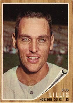Bob Lillis 1962 Topps #74 Sports Card