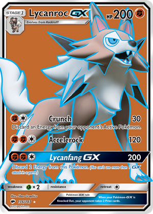 Lycanroc GX (136/147) - Burning Shadows