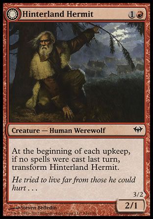 Hinterland Hermit (Dark Ascension) Trading Card