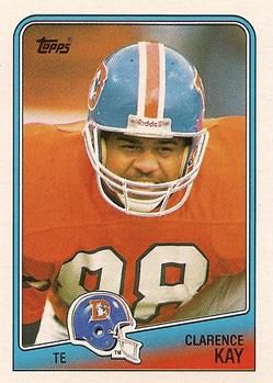 Clarence Kay 1988 Topps #28 Sports Card