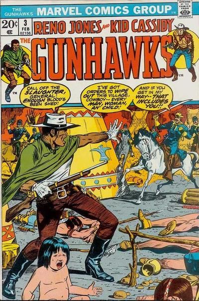 The Gunhawks #3 Comic