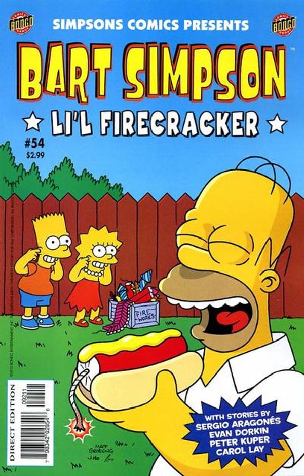 Simpsons Comics Presents Bart Simpson #54