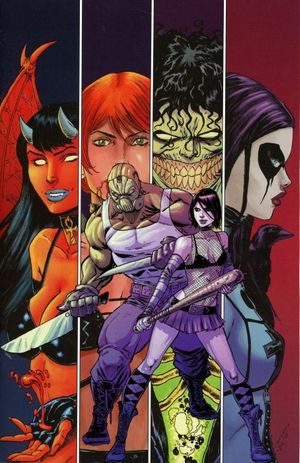 Hack/Slash vs Chaos! #1 (40 Copy Seeley Virgin Cover)
