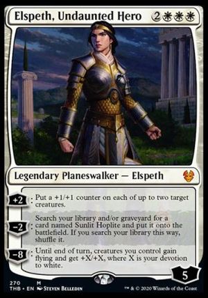 Elspeth, Undaunted Hero (Theros Beyond Death)