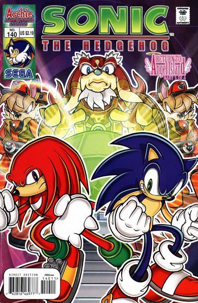 Sonic the Hedgehog #140 Comic