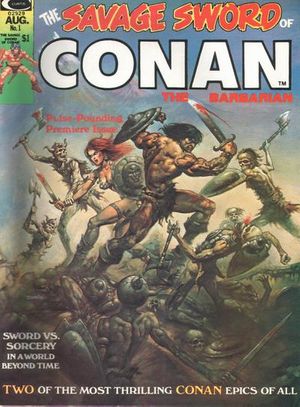 The Savage Sword of Conan #1
