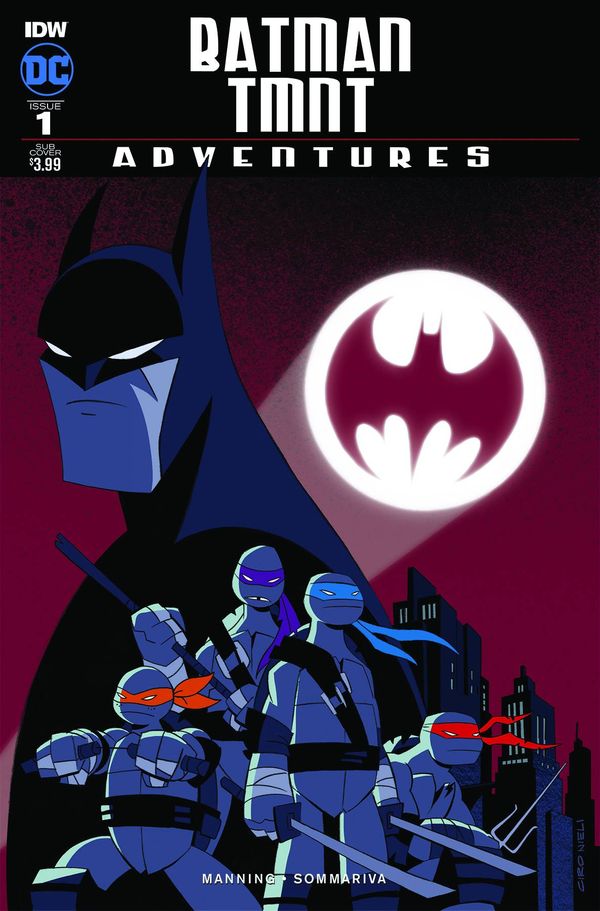 Batman/Teenage Mutant Ninja Turtles Adventures  #1 (Subscription Variant B)