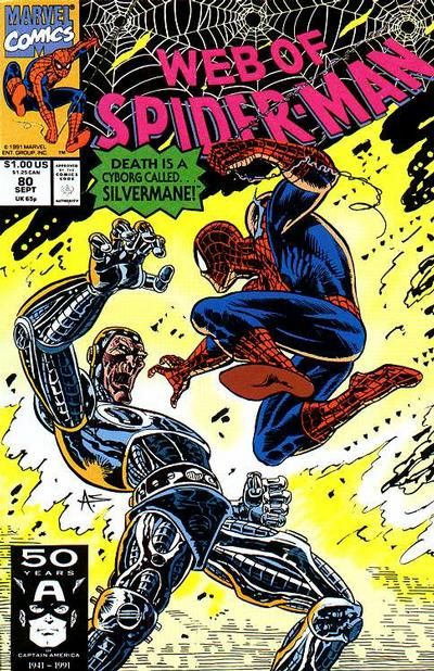 Web of Spider-Man #80 Comic