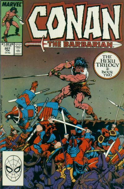 Conan the Barbarian #207 Comic