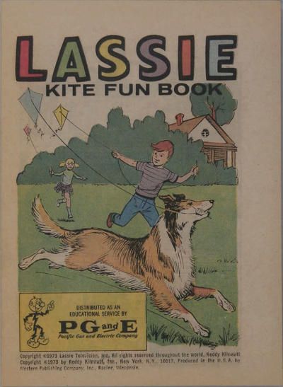 Lassie Kite Fun Book #nn (Pacific Gas and Electric Company) Comic