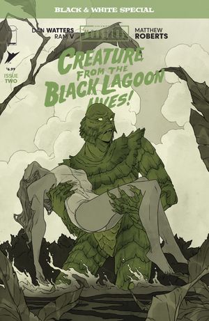 Universal Monsters Creature From The Black Lagoon Lives Black & White Special #2 (Cvr B Abigail Larson Variant)