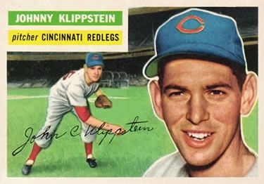 Johnny Klippstein 1956 Topps #249 Sports Card