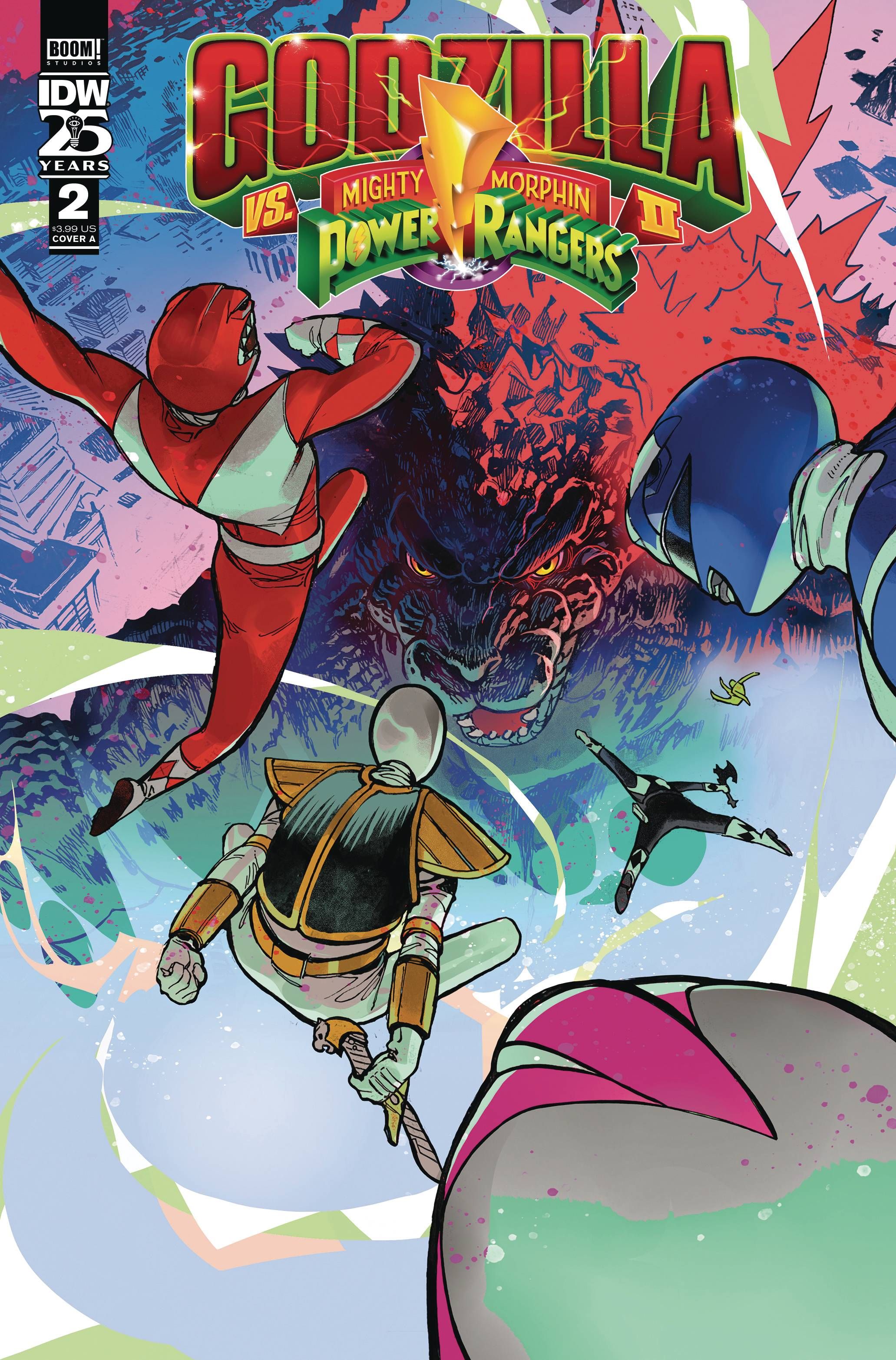 Godzilla Vs. Mighty Morphin Power Rangers II #2 Comic