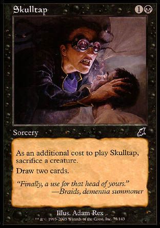 Skulltap (Scourge) Trading Card