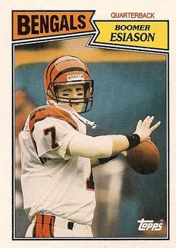 Boomer Esiason 1987 Topps #185 Sports Card