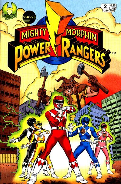 Saban's Mighty Morphin Power Rangers #2 Comic