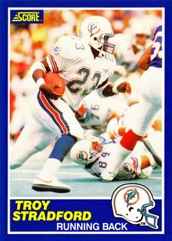 Troy Stradford 1989 Score #23 Sports Card