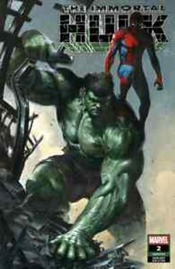 Immortal Hulk #2 (Dell'Otto Variant Cover) (5th Printing)