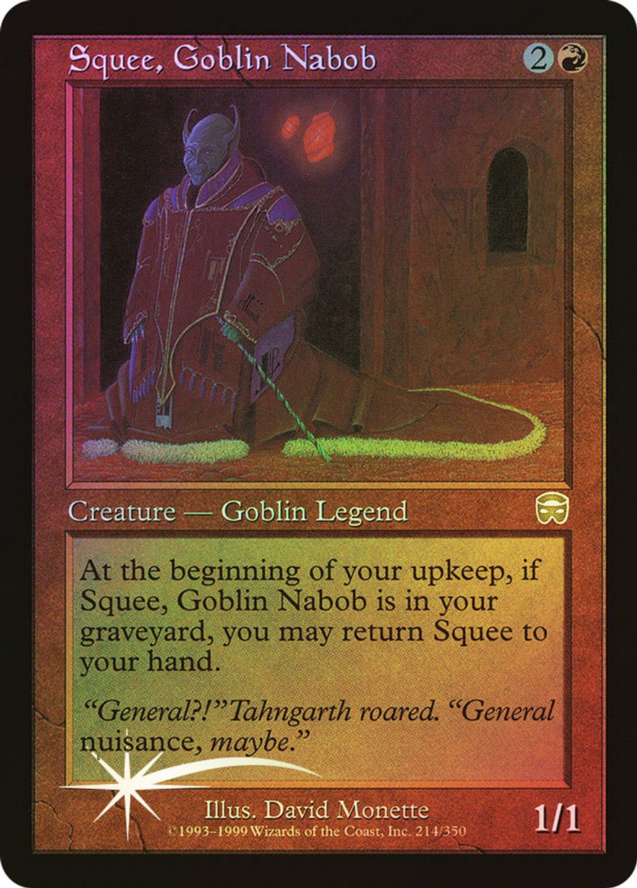 Squee, Goblin Nabob (Mercadian Masques - Foil) Trading Card