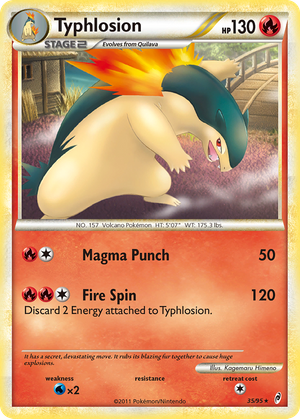 Typhlosion (35/95) - Call of Legends