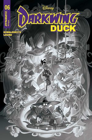 Darkwing Duck #6 (Cvr F Inc 1:10 Ciro Cangialosi Line Art Variant)