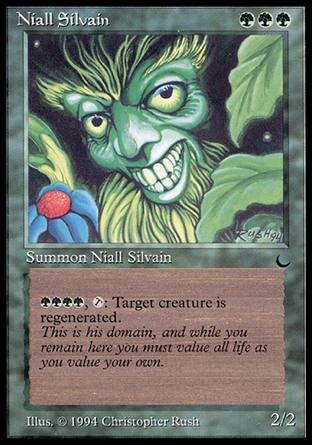 Niall Silvain (The Dark) Trading Card