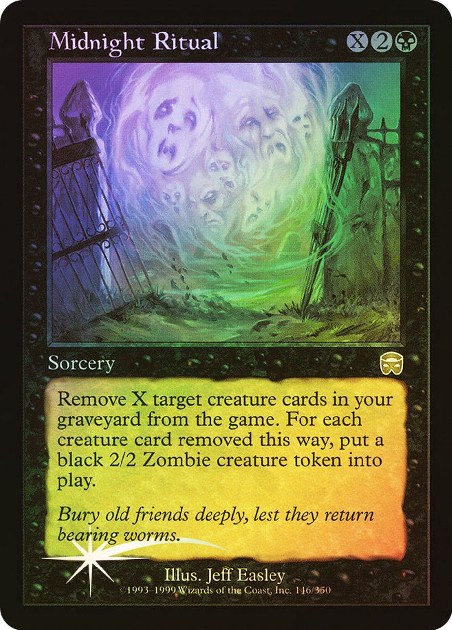 Midnight Ritual (Mercadian Masques - Foil) Trading Card